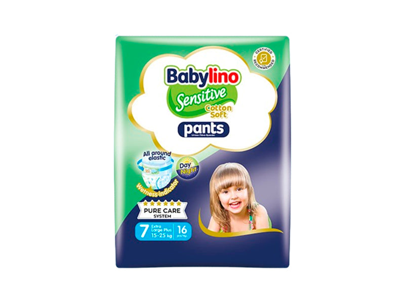 Babylino scutece-chiloti Sensitive Pants Unisex 7 (15-25kg) N16 new