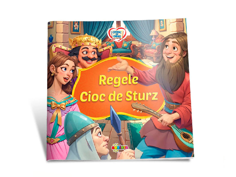 Carte Citesc cu drag Regele Cioc de Sturz