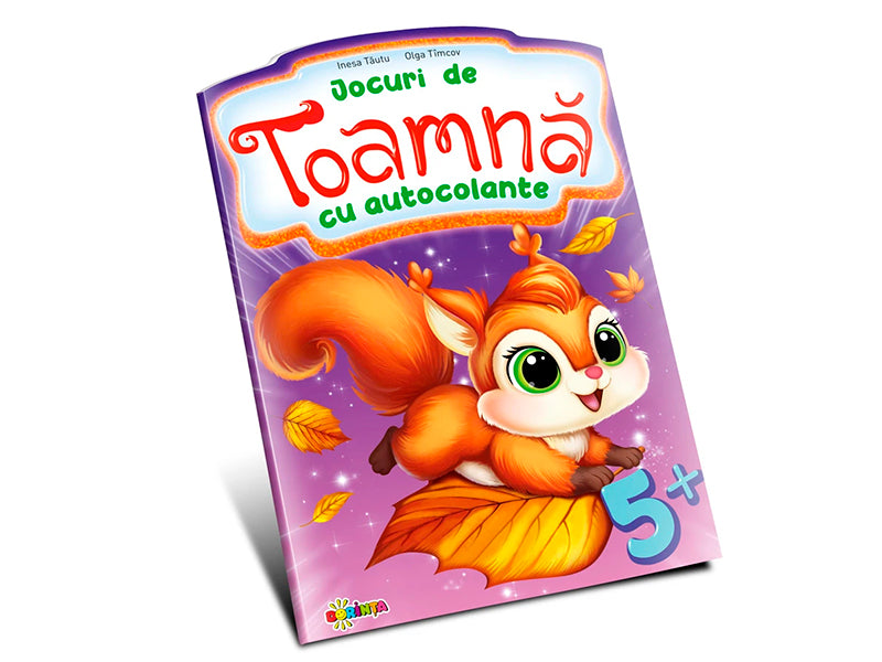 Carte Jocuri de toamna/ cu autocolante 5+