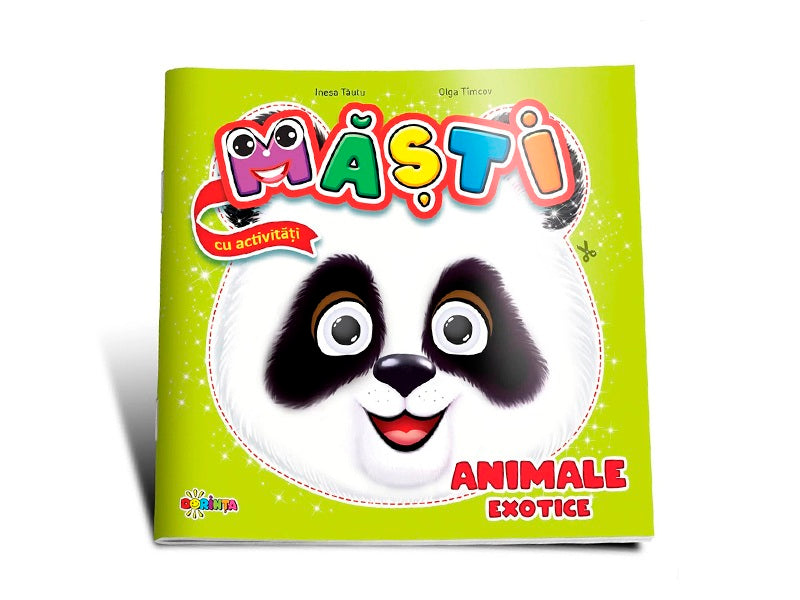 Carte Masti cu activitati animale exotice