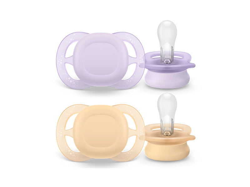 Philips Avent Ultra Start Suzete din silicon 0-2m 2 buc SCF075/01