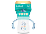 Baboo cana nasuc silicon cu maner 260ml albastru 9M+ 8-027