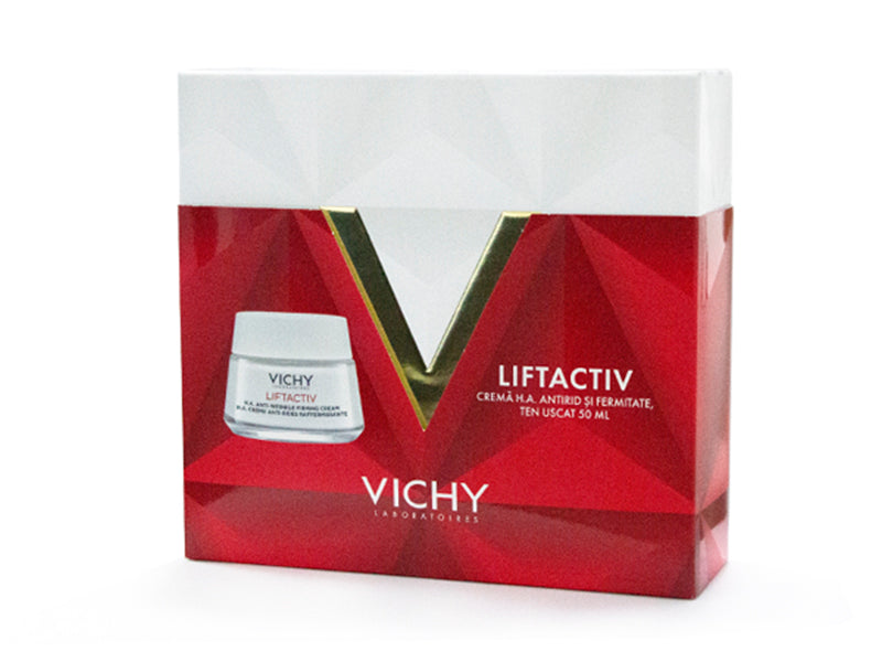 Vichy Trusa XMAS 2024 Liftactiv HA crema ten uscat 50ml