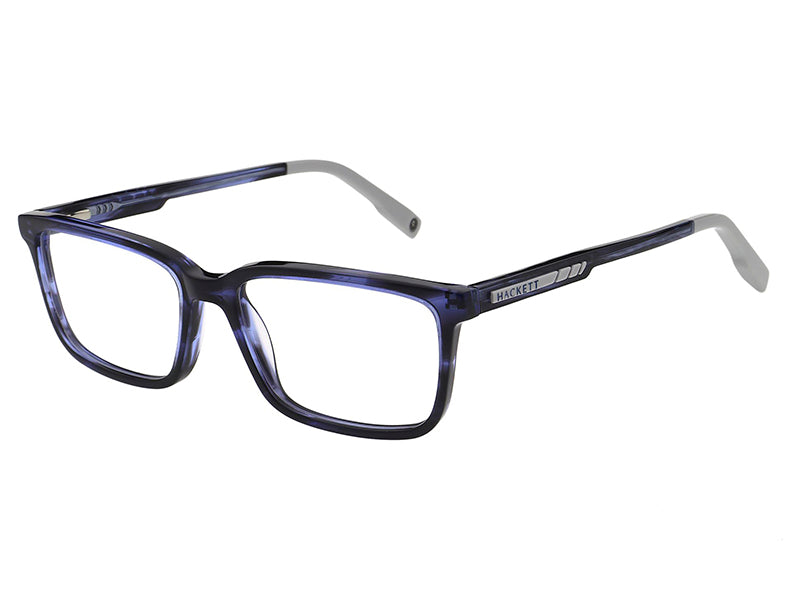 Rama optica HACKETT LONDON HEK1329-650/53-16, navy horn, 2024, din Acetat, p/u barbati