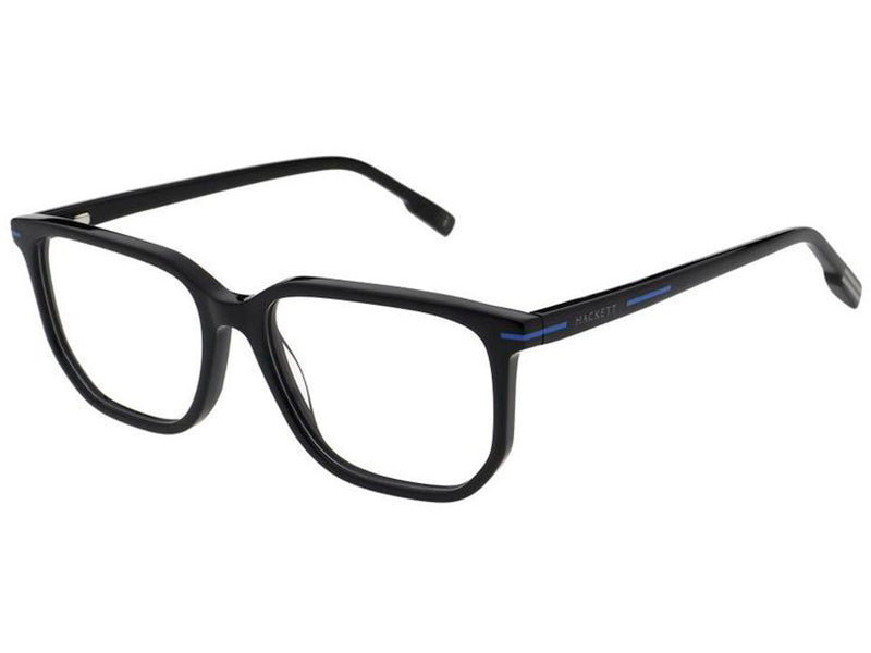 Rama optica HACKET LONDON HEK1331-001/54-16, black, 2024, din Acetat, p/u barbati