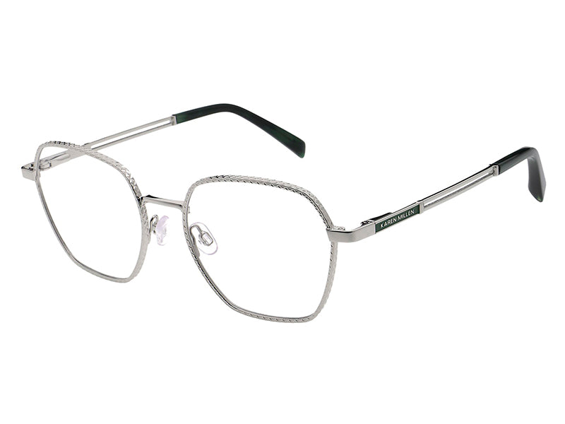Rama optica KAREN MILLEN KM3055-800/52-18, silver, 2024, din Metal, p/u femei