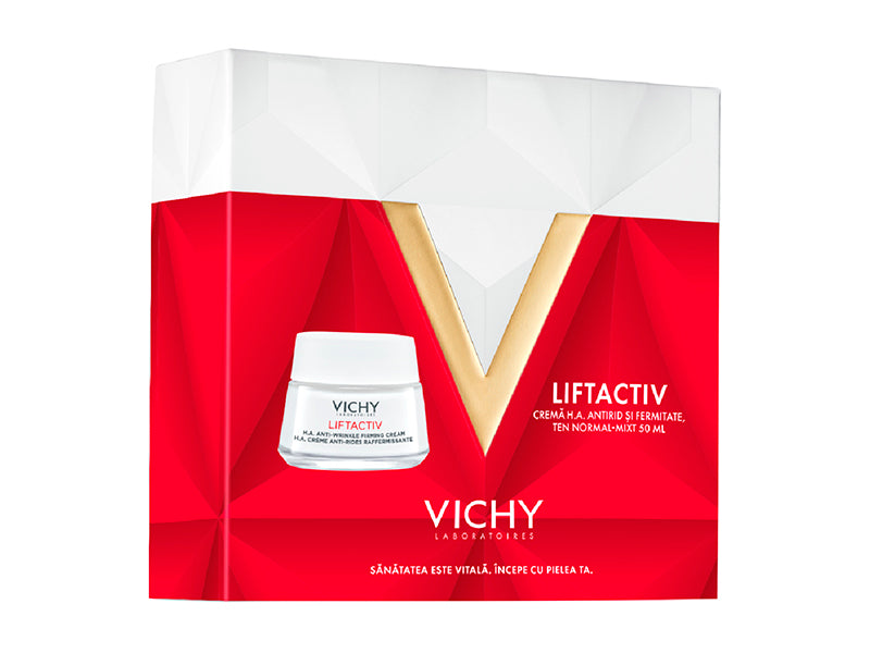 Vichy Trusa XMAS 2024 Liftactiv HA crema ten normal 50ml