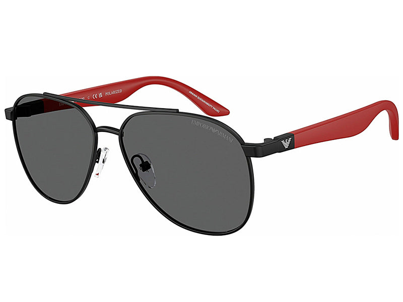 Ochelari de soare Emporio Armani EK2001-3001T3-53, din Metal, p/u copii