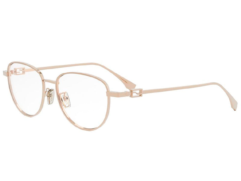 Rama optica Fendi Baguette FE50109F-030-52, 2025, din Metal, p/u femei