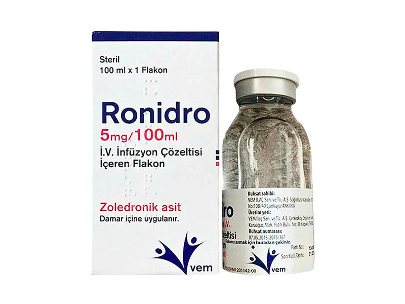 Ronidro sol. perf. 5mg/100ml (Aclasta)