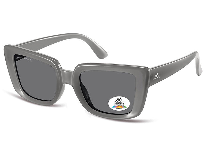 Ochelari de soare Montana MP193C, 2025, shiny grey, din Acetat, p/u femei + husa moale