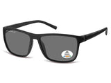 Ochelari de soare Montana MP198, 2025, matt black, din Acetat, p/u barbati + husa moale