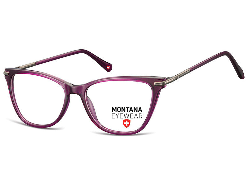 Rama optica Montana MA51F-53, 2025, purple gunmetal, din Acetat, p/u femei