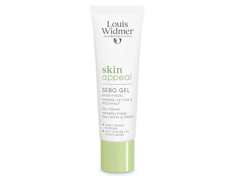 Louis Widmer Skin Appeal Sebo Gel pu ten mixt si gras 30ml New