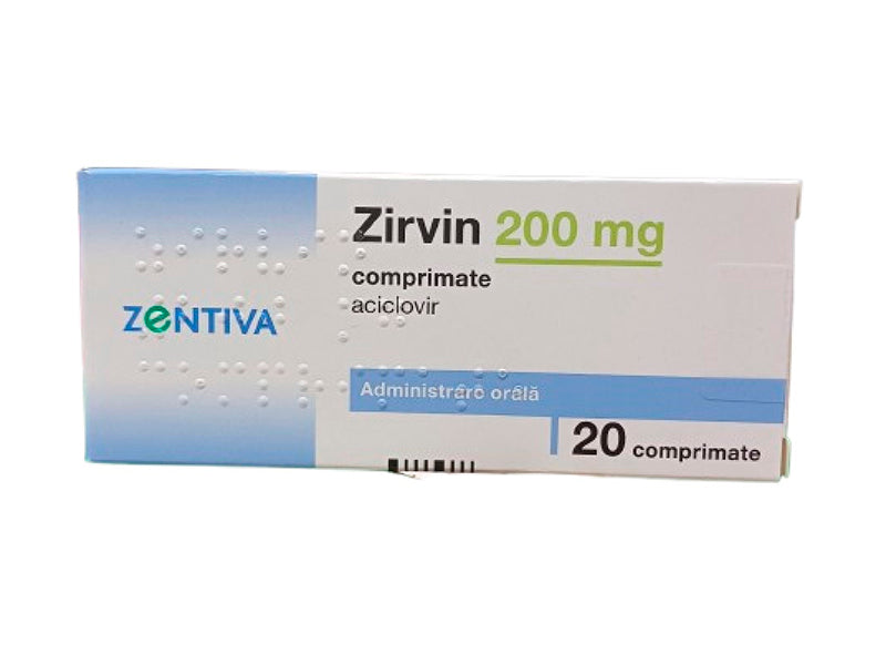 Zirvin 200mg comp. (Aciclovir)