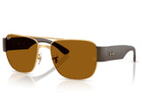 Ochelari de soare Ray Ban RB3756-001/33-59, din Metal, p/u barbati