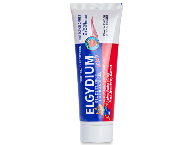 PFOC Elgydium Pasta de dinti Kids Capsuni 50ml