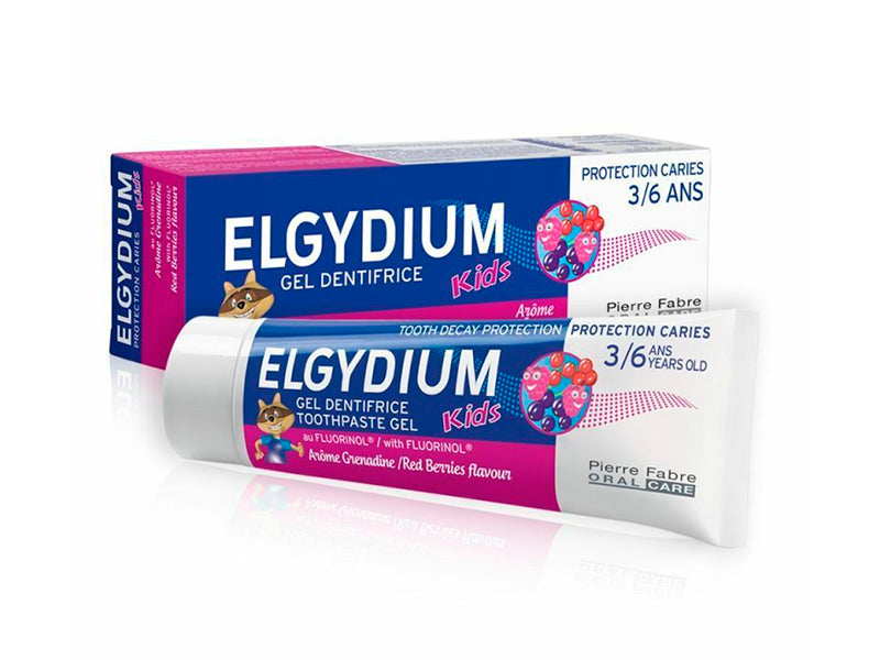 PFOC Elgydium Pasta de dinti Kids Fructe de padure 50ml