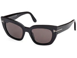 Ochelari de soare Tom Ford Athena FT1190-01A-53/21, 2025, din Acetat, p/u femei