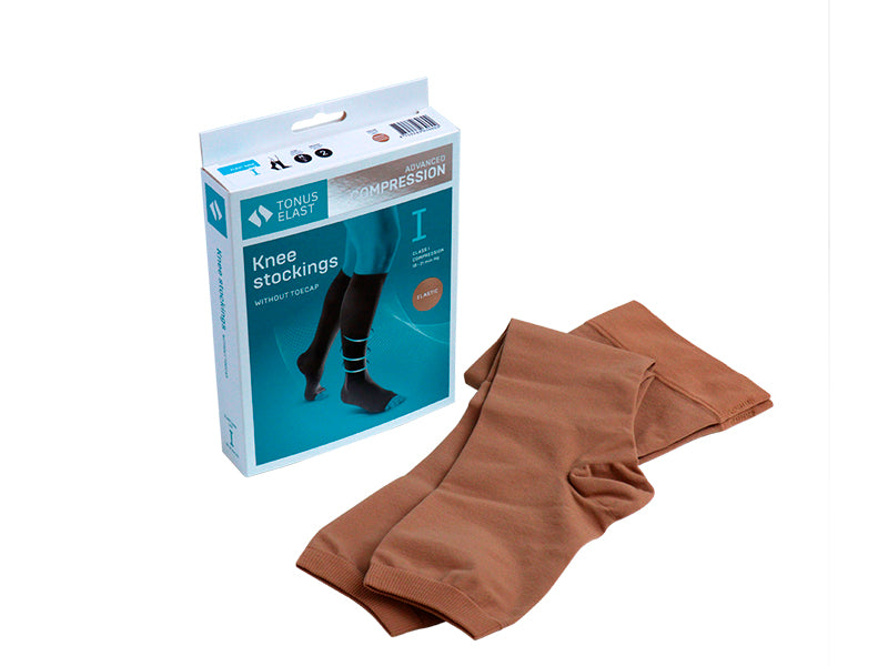 Tonus 0408 Ciorapi Lux med compresie (18-21mm) inalt.1, mar.5 bej