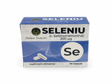 Seleniu (L-selenometionina) 200mcg caps.