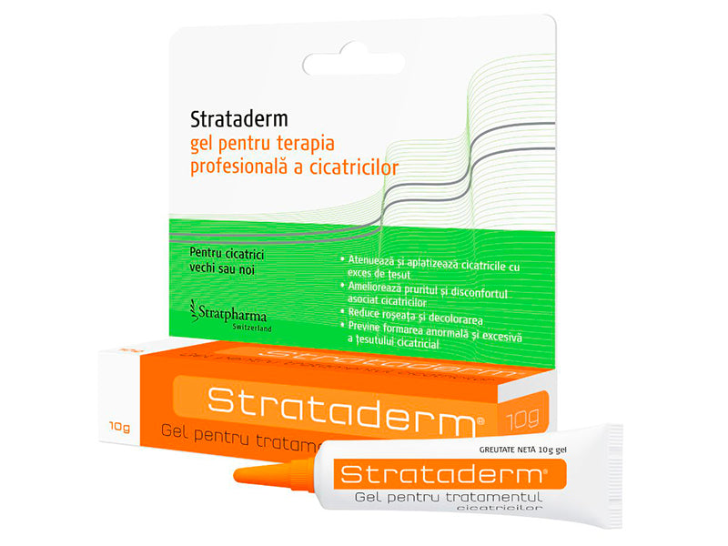 Strataderm gel pentru tratamentul cicatricilor 10g