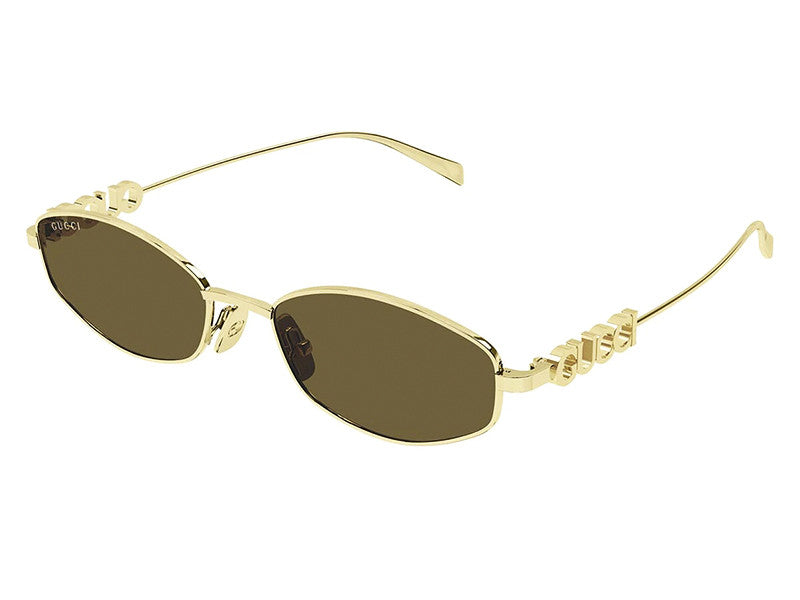 Ochelari de soare Gucci GG1802S-005-55, 2025, din Metal, p/u femei