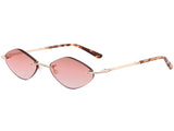Ochelari de soare Carolina Lemke Lou CL3337-04-52, 2025, din Metal, p/u femei
