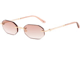 Ochelari de soare Carolina Lemke Juan CL3537-02-49, 2025, din Metal, p/u femei