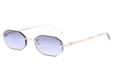 Ochelari de soare Carolina Lemke Juan CL3537-01-49, 2025, din Metal, p/u femei