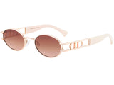 Ochelari de soare Carolina Lemke Moonlight CL3456-04-49, 2025, din Metal, unisex