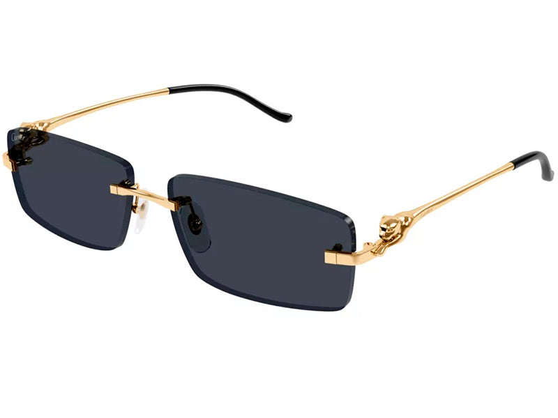 Ochelari de soare Cartier Panthere de Cartier CT0430S-001/58-15-140, 2025, din Metal, unisex