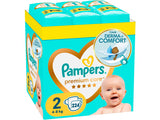 Pampers 2 M BOX PREMIUM CARE MINI 224