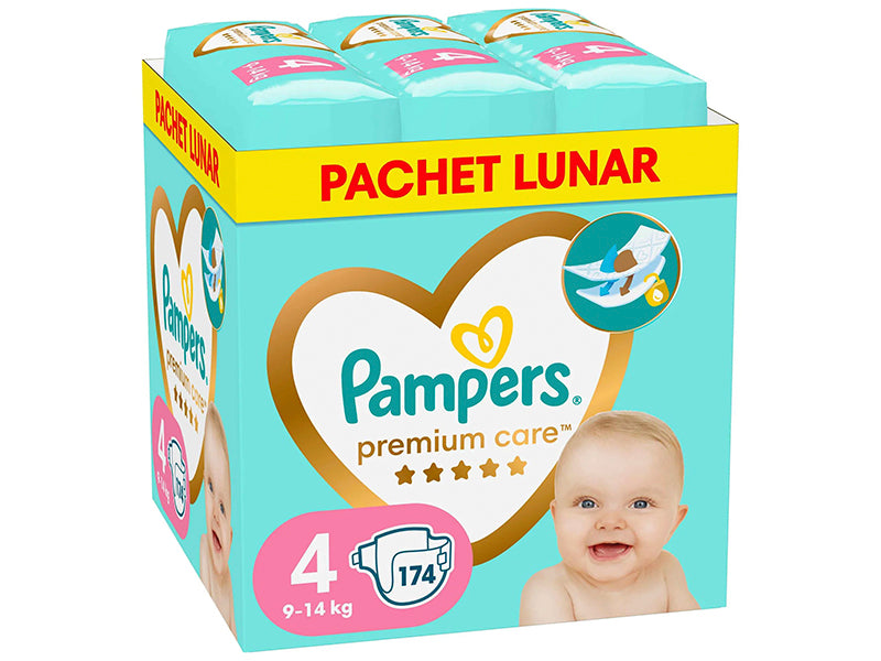 Pampers 4 M BOX PREMIUM CARE MAXI 174