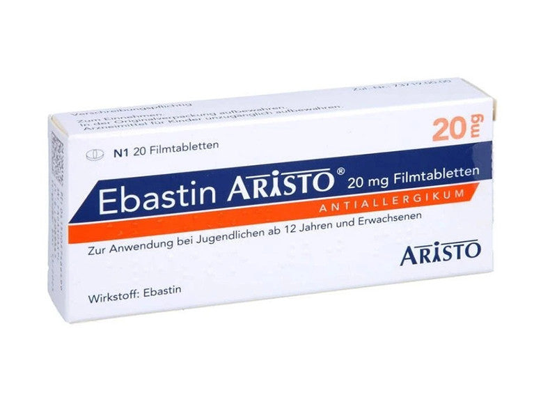 Ebastin Aristo 20mg comp. orodisper.