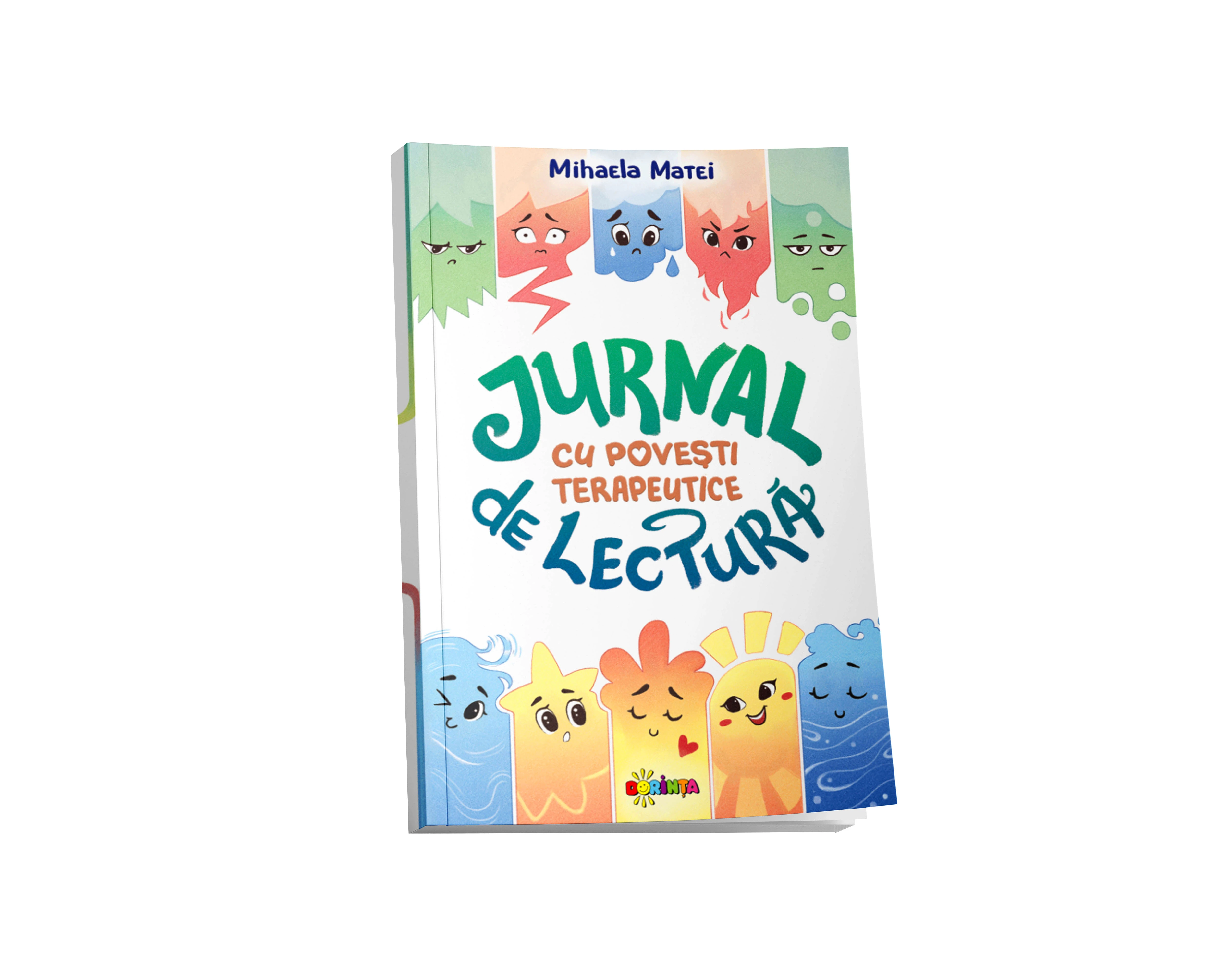 Carte jurnal de lectura cu povesti terapeutice