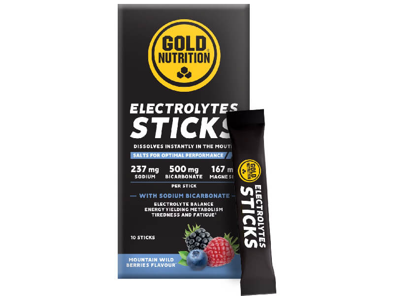 GoldNutrition Electroliti cu fructe de padure 10 plicuri x 3g (GN61098)