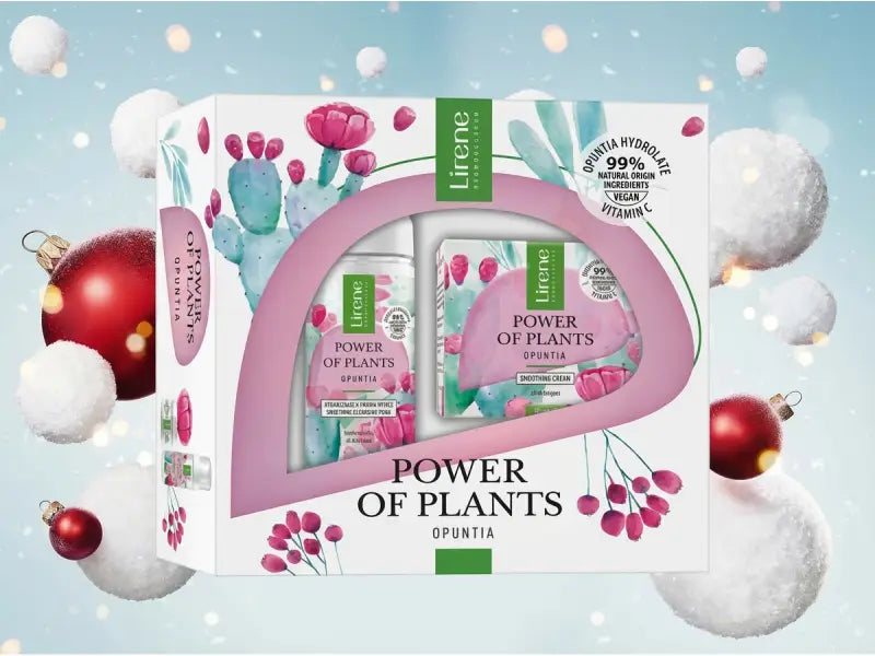 Lirene SET Power of Plants Opuntia Crema 50ml + Spuma de curatare 150ml E07313