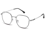 Rama optica Montana 864D, 2024, shiny silver/black, din Metal, femei + husa