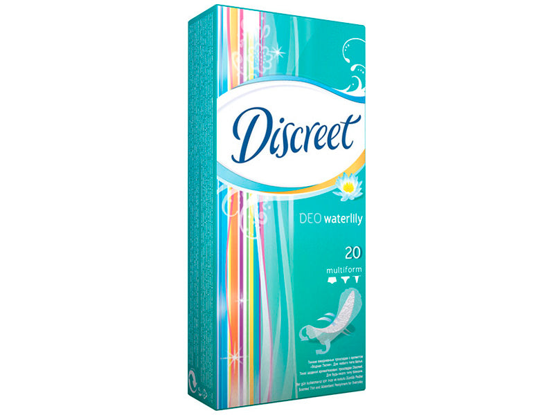 Discreet Absorb. deo Waterlily Plus