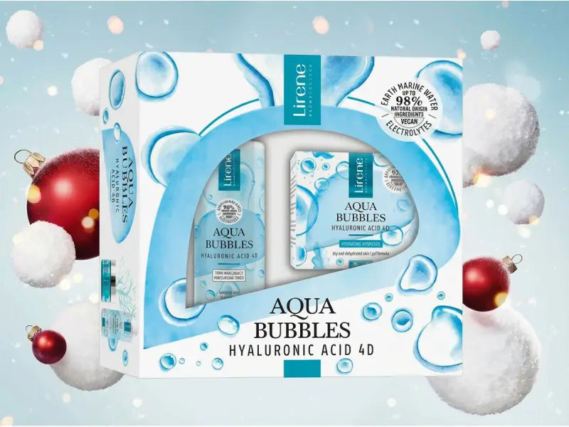 Lirene SET Aqua Bubbles Hidrogel 50ml + Lotiune tonica200ml E07314