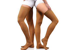 Tonus 0402 Ciorapi Lux med compresie (18-21mm) inalt.1 marimea 3 bej