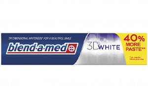 BAM Pasta de dinti 3D White 140ml