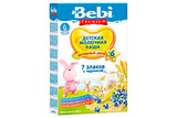 Bebi Premium Terci cu lapte 7 Cereale Afine 6+ 200g