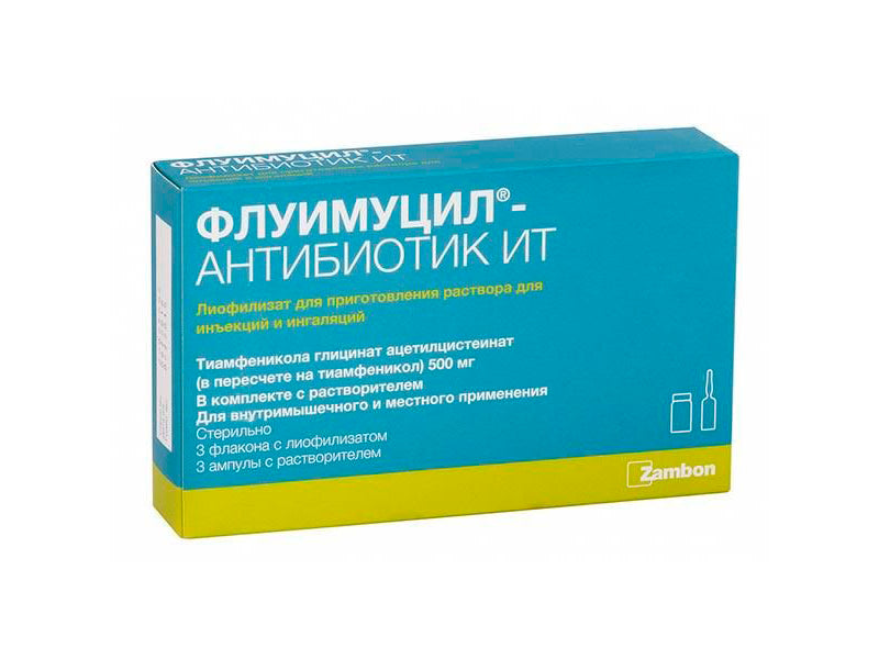 Fluimucil-antibiotic IT