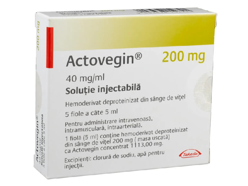 Actovegin 40mg/ml sol.inj. 5ml