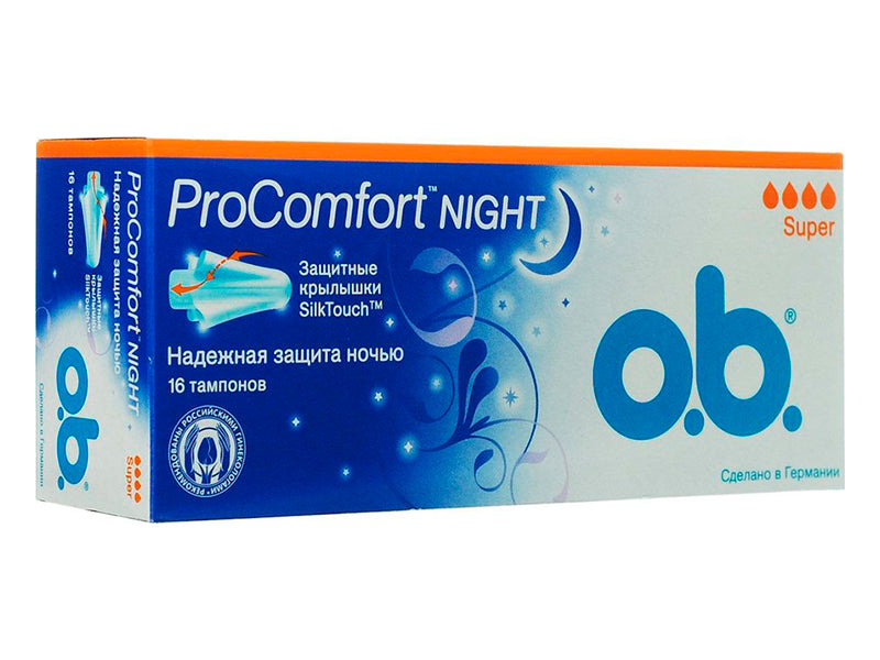 OB Tampoane ProComfort Night Super
