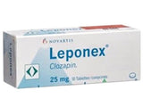 Leponex 25mg comp.