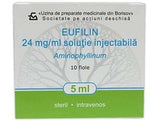 Eufillin 2.4% sol.inj. 5ml