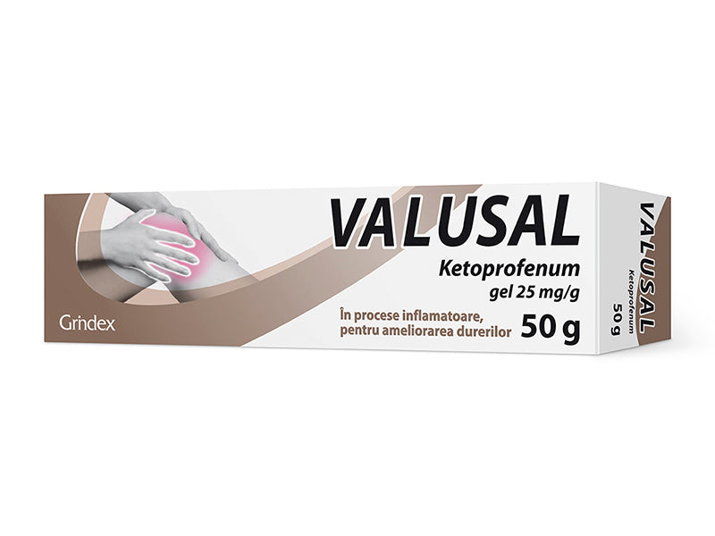 Valusal 25mg/g gel 50g